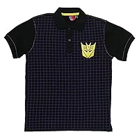 Transformers Decepticon Black Polo Shirt