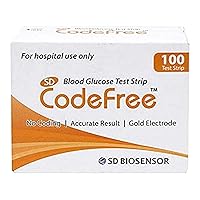 SD Codefree Blood Glucose Test Strips