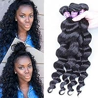 Fashion Wavy Hair Extension Brazilian Virgin Remy Human Hair Bundles Deals Weave 3pcs/lot 300gram Natural Colour 10