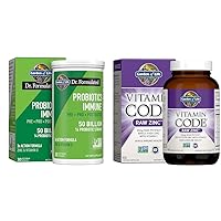 Garden of Life Dr Formulated Probiotics Immune Support & Zinc Supplements 30mg High Potency Raw Zinc and Vitamin C