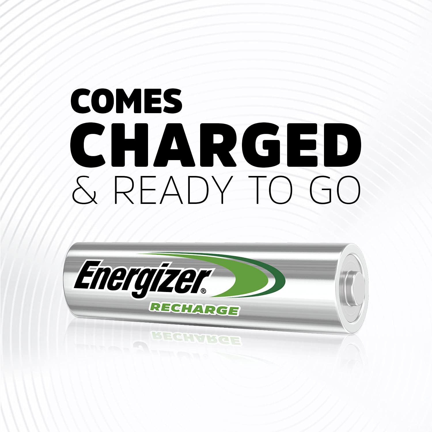 Energizer Rechargeable AA Batteries, 2,000 mAh NiMH, Pre-charged, Chargeable for 1,000 Cycles, 8 Count (Recharge Universal)