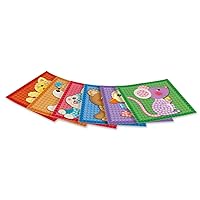 Play Corn 160201 – Card Set Mosaic Little Friends – Craft Kit