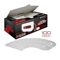 Hyperkin Universal VR Sanitary Mask V2.0 for HTC Vive Pro/ HTC Vive/ PS VR/ Gear VR/ Oculus Rift (White) (100-Pack)