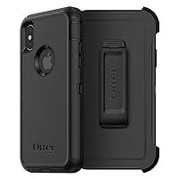 DEFENDER SERIES SCREENLESS Case Case for IPhone Xs & IPhone X - Retail Packaging - BLACK