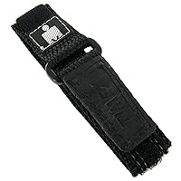 14-16mm Black Nylon Sport Wrap Ladies Fits Timex Ironman Watch Band TX982431T