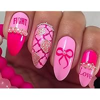 Breast Cancer Awareness Water Slide Nail Art Decals Set #2 - Salon Quality!