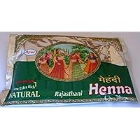 Rajasthani Henna (Mehndhi) Powder, (200gm X Pack of 2)