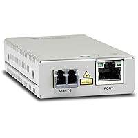 MMC2000/LC Transceiver/Media Converter - 1 x Network (RJ-45) - 1 x LC Ports - Multi-mode - Gigabit Ethernet - 10/100/1000Base-T, 1000Base-SX - Wall Mountable, Rack-mountable - TAA Compl