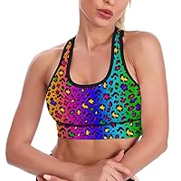 Sports Bras for Women Longline Padded Workout Tank Tops Support Yoga Crop Tops for Women