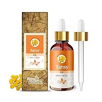 Tansy Oil (Tanacetum Vulgare) Essential Oil 100% Pure Natural Undiluted Uncut Therapeutic Grade Oil 50ml with Dropper