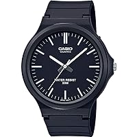 Casio Collection Unisex Analogue Quartz Watch with Resin Strap