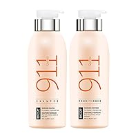 Biotop Professional911 Quinoa Shampoo 16.9 oz & Conditioner 16.9 oz Duo for Dry, Lifeless, and Damaged Hair Bundle