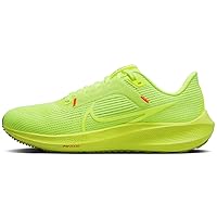 Nike Pegasus 40 Women's Road Running Shoes (DV3854-700, Volt/Barely Volt/Bright Crimson/Volt) Size 8.5
