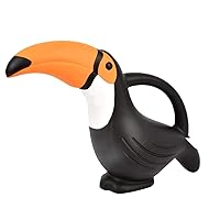 Toucan Watering Can Indoor/Outdoor - Cute Watering Can - Bird Shaped Plastic Watering Can - Great for Plants/Indoor/Outdoor/Kids/Succulent - Small Watering Can