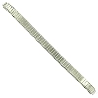 6mm Hirsch Stainless Steel Silver Tone Ladies Expansion Watch Band Reg