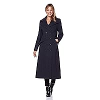 Womens Wool Cashmere Long Winter Coat