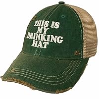 This is My Drinking Hat Retro Brand