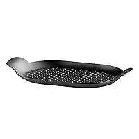 Alessi PU304 edo Grill pan in cast-iron. Magnetic steel bottom suitable for induction cooking.