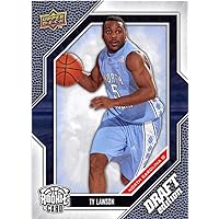 2009-10 Upper Deck Draft Edition Basketball #43 Ty Lawson SP Short Print North Carolina Tar Heels Official NCAA Rookie Card From The UD Company