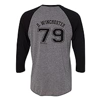 NaniWear Dean Winchester Team Free Will Jersey with 1967 Impala