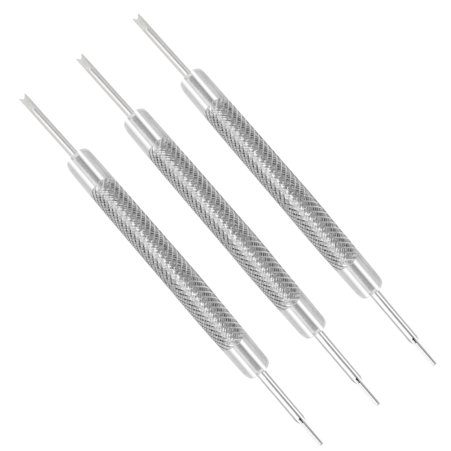 Honbay 3PCS Double Tip Pins Tools Spring Bar Tools for Watch Wrist Strap Removal Repair Fix Kit Tool