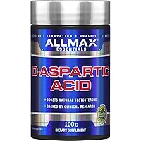 ALLMAX Nutrition D-Aspartic Acid, 100 Gram