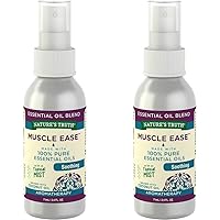 Nature's Truth Soothing Muscle Ease Mist Spray,2.4 Ounce (Pack of 2)