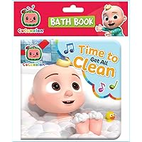 CoComelon Time to Get All Clean - Vinyl Waterproof Bath Book, Ages 3-5 CoComelon Time to Get All Clean - Vinyl Waterproof Bath Book, Ages 3-5 Product Bundle