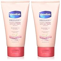 Vaseline Intensive Care Healthy Hands + Stronger Nails Hand Cream 75Ml - Pack of 2