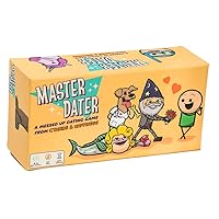 Master Dater by Cyanide & Happiness - a Mixed up Dating Party Game for 3-8 Players, Card Game for Parties