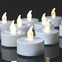 Tea Light, 200 Pack Flameless LED Tea Lights Candles Flickering red 200+ Hours Battery-Powered Tealight Candle. Ideal for Party, Wedding, Birthday, Gifts and Home Decoration