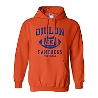 Dillon 33 Football Retro Sports Novelty DT Sweatshirt Hoodie