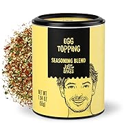 Just Spices Egg Topping, 1.94 OZ I Breakfast and egg seasoning with white sesame, chilli, grated tomato, sea salt and more