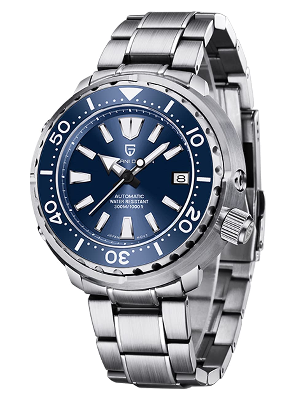 Pagani Design Watch Men Automatic Mechanical Wrist Watch Fashion Sports Diving Watch 300ATM Waterproof Luminous Watch Men
