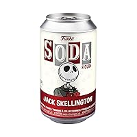 Funko Vinyl Soda: The Nightmare Before Christmas 30th Anniversary - Jack Skellington with Chase (Styles May Vary)