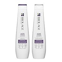 Ultra Hydra Source Shampoo & Conditioner Set | Anti-Frizz | Renews Hair's Moisture | Deep Conditioner | For Very Dry Hair | Silicone-Free | Vegan