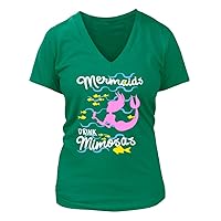 Mermaids Drink Mimosas #351 - A Nice Funny Humor Women's V-Neck T-Shirt