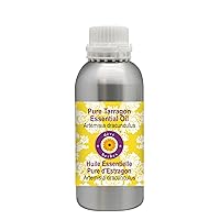 Deve Herbes Pure Tarragon Essential Oil (Artemisia Dracunculus) Steam Distilled 1250ml (42 oz)