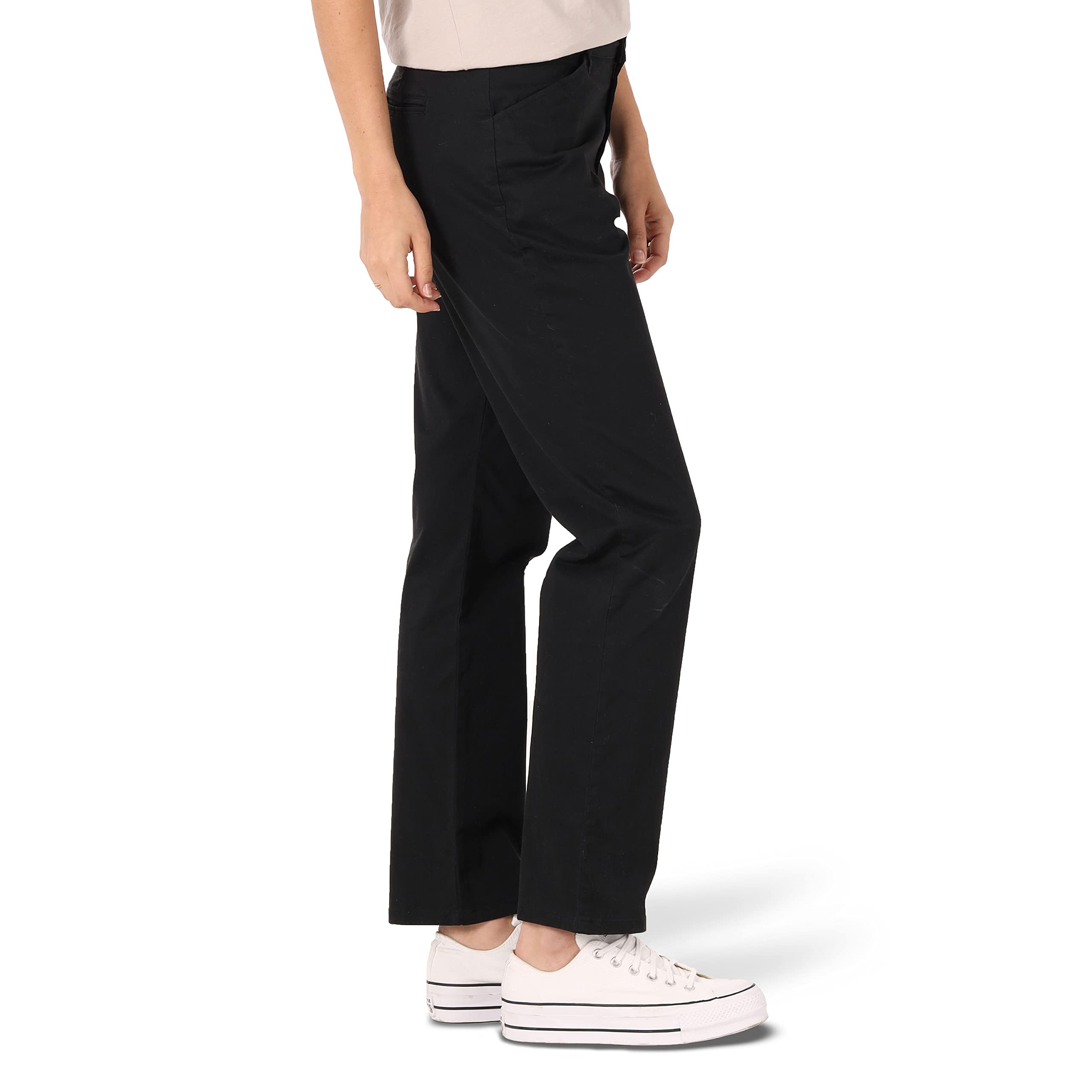 Lee Women's Petite Relaxed Fit All Day Straight Leg Pant