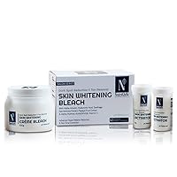 Nutriglow Advanced Organics Cream Bleach Kit for Facial Hair, Safe and Gentle on the Skin, 700 gm