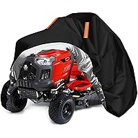 Riding Lawn Mower Cover Waterproof Outdoor,Tearproof Polyester Cover for UV,Dust,Rain,Windproof,75