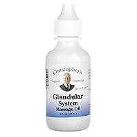 Christopher's Original Formulas Glandular System Massage Oil, 2 fl oz (59 ml)