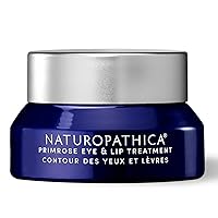 Naturopathica Primrose Eye & Lip Treatment, Wrinkle Remedy and Daily Lip & Eye Cream with Acai Fruit Oil for All Skin Types, 0.5 fl oz (15 ml)