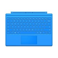 Microsoft Type Cover for Surface Pro - Bright Blue (Renewed)