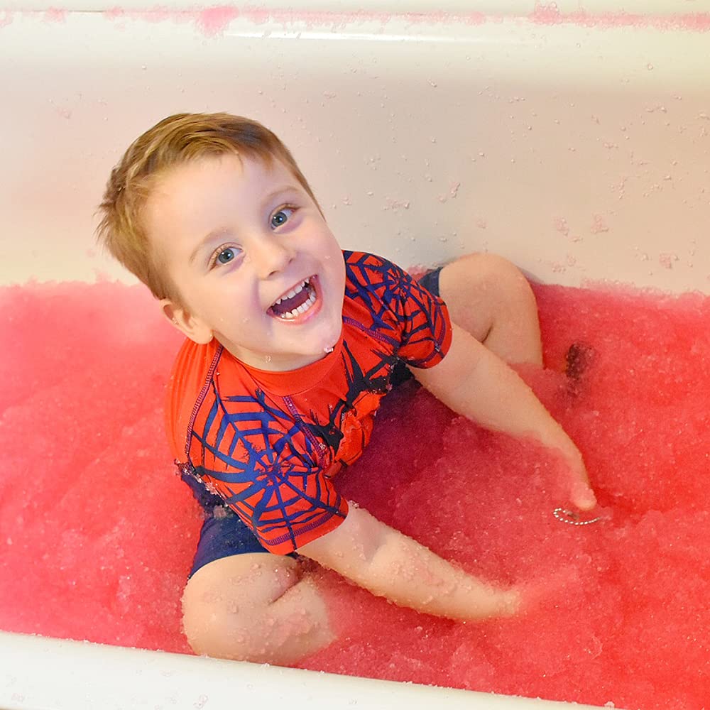 Zimpli Kids 3 x Gelli Baff Bundle, Blue, Red & Green, Turn water into colourful goo! Children’s Sensory & Bath Toy
