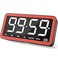 Secura 60-Minute Visual Countdown Timer, 7.5-Inch Oversize Classroom Visual  Timer for Kids and Adults, Durable Mechanical Kitchen Timer Clock with  Magnetic Backing (Blue) - The Secura