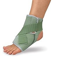 Ankle Brace- Sustainable, Biobased Support for Ankle- One Size, Fits Left or Right Foot,Green