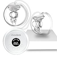 M2 3 in 1 Electric Breast Pump, Portable Anti-Backflow, 4 Modes & 12 Levels, LED Display, Wearable Hands-Free Breast Pump,Ultra-Quiet and Pain Free Breast Pumps- Elegant White