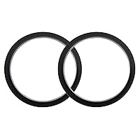 Blendin Replacement Gasket, Compatible with Nutribullet RX 1700W NB-301, N17-1001 Blenders Blade and Stay Fresh Lids (2 Pack)