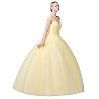 Quinceanera Dresses Lace Prom Ball Gown Sweet 16 Princess Dresses
